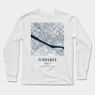 florence simple map Long Sleeve T-Shirt